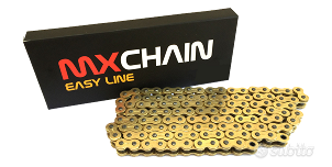 CATENA ORO MOTO CROSS ENDURO ORO 520 MXCHAIN 