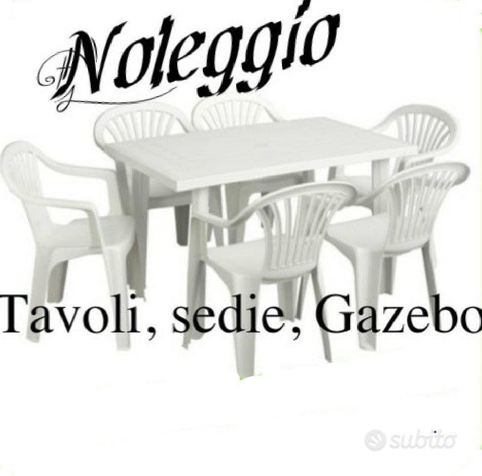 tavoli e sedie in plastica per eventi Arredamento e Casalinghi - Main Image