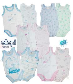 2BODY BABY ELLEPI 100% COTONE LEGGERO SPALLA LARGA