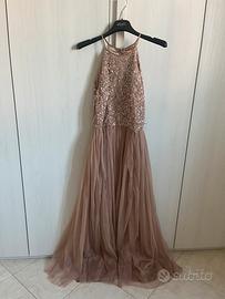 Abito paiettes e tulle Maya Deluxe