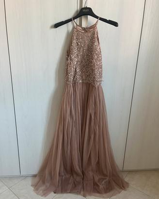 Abito paiettes e tulle Maya Deluxe