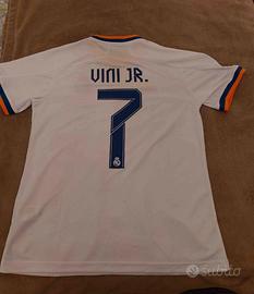 Maglia Vinicius Jr bianca camiseta Real Madrid