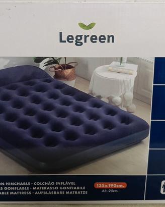 Materasso gonfiabile + pompa ad aria