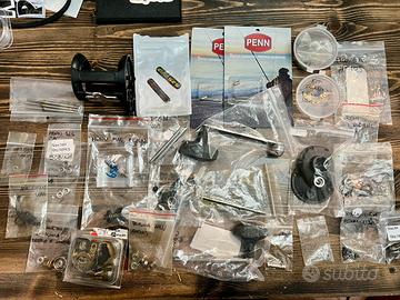 Ricambi abu garcia , penn, Akios mulinelli rotanti