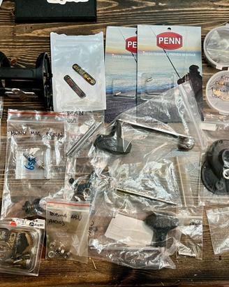 Ricambi abu garcia , penn, Akios mulinelli rotanti