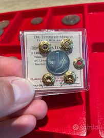 1 lira 1953 Repubblica italiana FDC