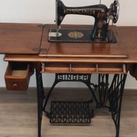 Singer Macchina da Cucire Antica Anni 20 Vintage 