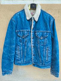 giubbotto giacca Levis sherpa Vintage USA 