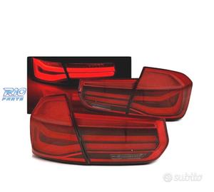 FANALI BMW F30 A LED BAR TUBE LIGHT ROSSI