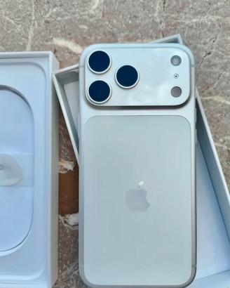Iphone 17 pro max silver - come nuovo