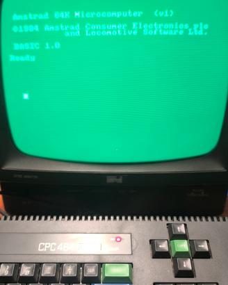 Amstrand cpc 464 con monitor