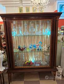 Vetrina o cristalliera stile Impero 