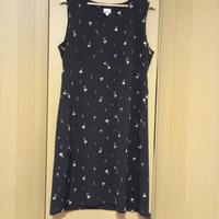 abito Andrea Mare' blu con fiorellini. Tg 46