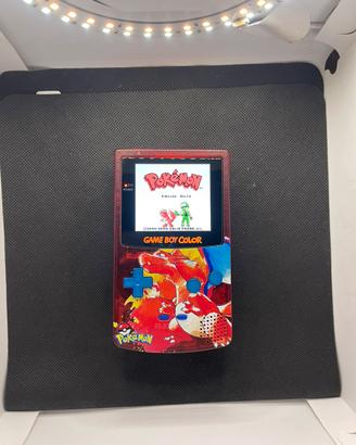 Game boy Color Charizard lcd ips 2,6 shell costoum