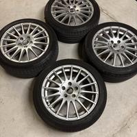 Cerchi oz da 17 attacco 5x112 completi di gomme