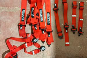 Coppia Cinture sparco 6pt