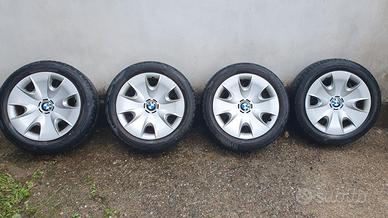 BMW cerchi in ferro con pneumatici 195x55×16