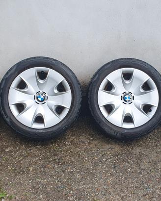 BMW cerchi in ferro con pneumatici 195x55×16