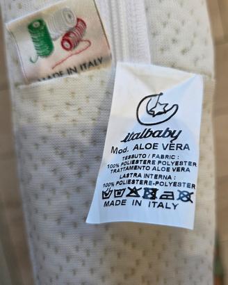 Materasso Italbaby "Aloe Vera" – PARI AL NUOVO 