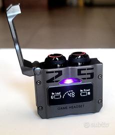 CUFFIE BT 5.3  CUSTODIA IN METALLO POWER BANK