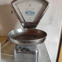 Bilancia da cucina vintage in acciaio inox