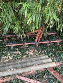 Erpice a molle, rullo