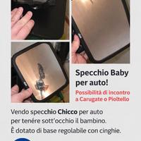 specchio Chicco per auto bimbi