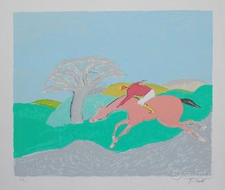 Cesetti Giuseppe serigrafia firmata e numerata PA