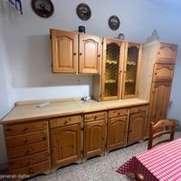 Cucina rustica in legno