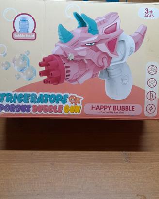 pistola bolle di sapone
