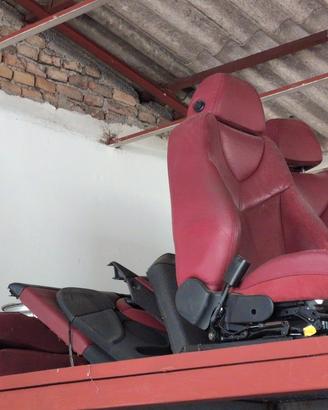 interno completo alfa gt pelle rossa