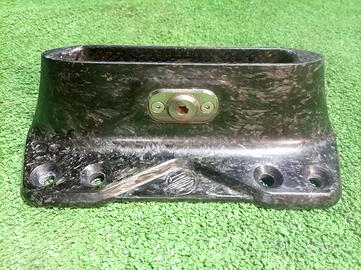Piastra Rail Carbon con Inserti in Titanio Sabfoil