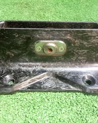 Piastra Rail Carbon con Inserti in Titanio Sabfoil