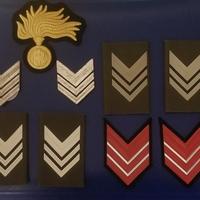 Carabinieri gradi in disuso