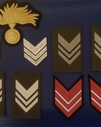 Carabinieri gradi in disuso