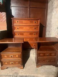 Comodini e cassettiera