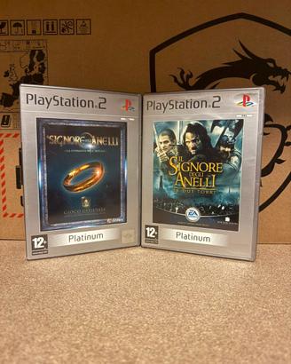 Lotto giochi PlayStation 2 Il Signore degli Anelli