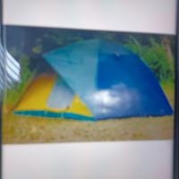 Tenda campeggio con doppio tetto 4 posti 