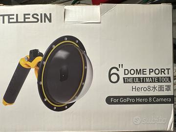 Dome port gopro 8 hero 6”