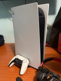 PS5 Standard + Pad + Cuffie Turtle. 400 trattabili