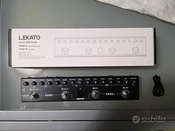 Multieffetto Lekato TANK-G per Chitarra Elettrica