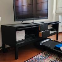 Mobile madia 160x45x58 con televisore 51 pollici