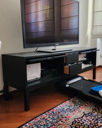 Mobile madia 160x45x58 con televisore 51 pollici