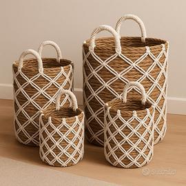 Cesti Biancheria Arredo