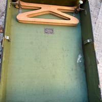 Valigia antica Franzi priimi 900 lusso verde cuoio