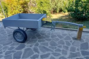 Rimorchio per motozappa