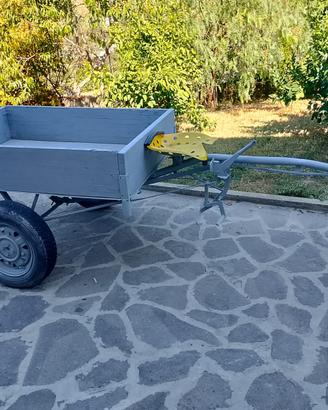 Rimorchio per motozappa