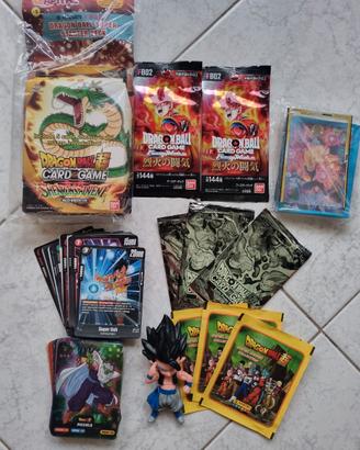 Dragonball Lotto Action Figure + Bustine + Deck 