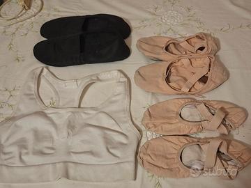 Top XS  e scarpe danza 36