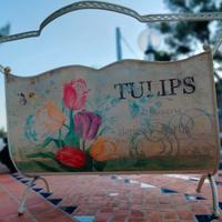 Portariviste shabby chic 